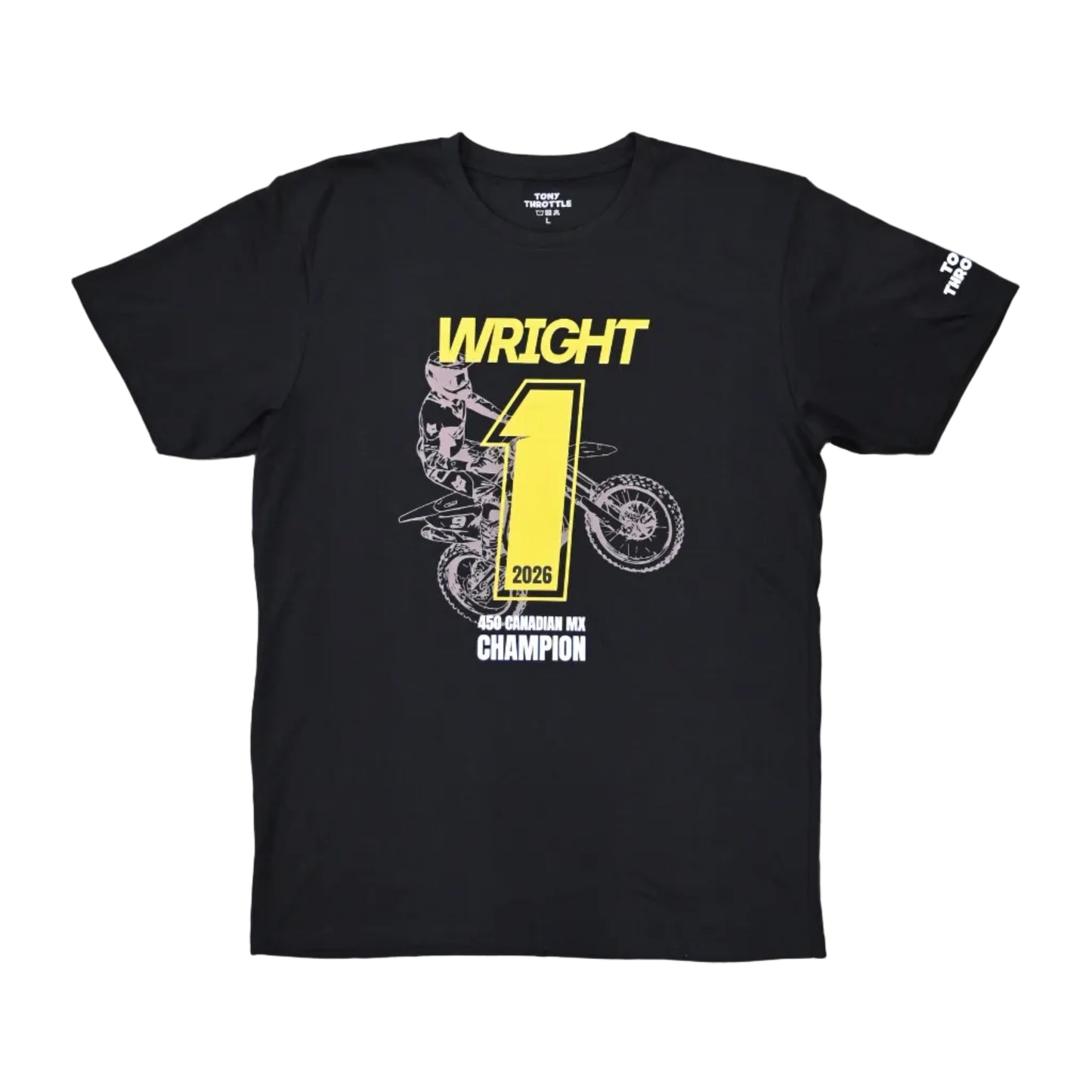 Tony Throttle x Dylan Wright Championship T-Shirt